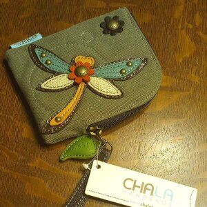 Chala Dragonfly wristlet